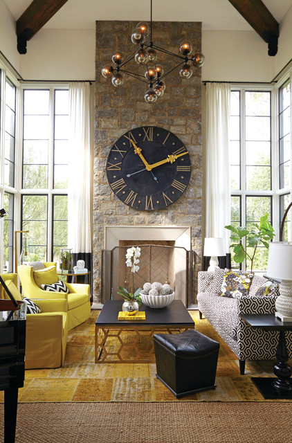 NASHVILLE RESIDENCE nyklassisk-vardagsrum