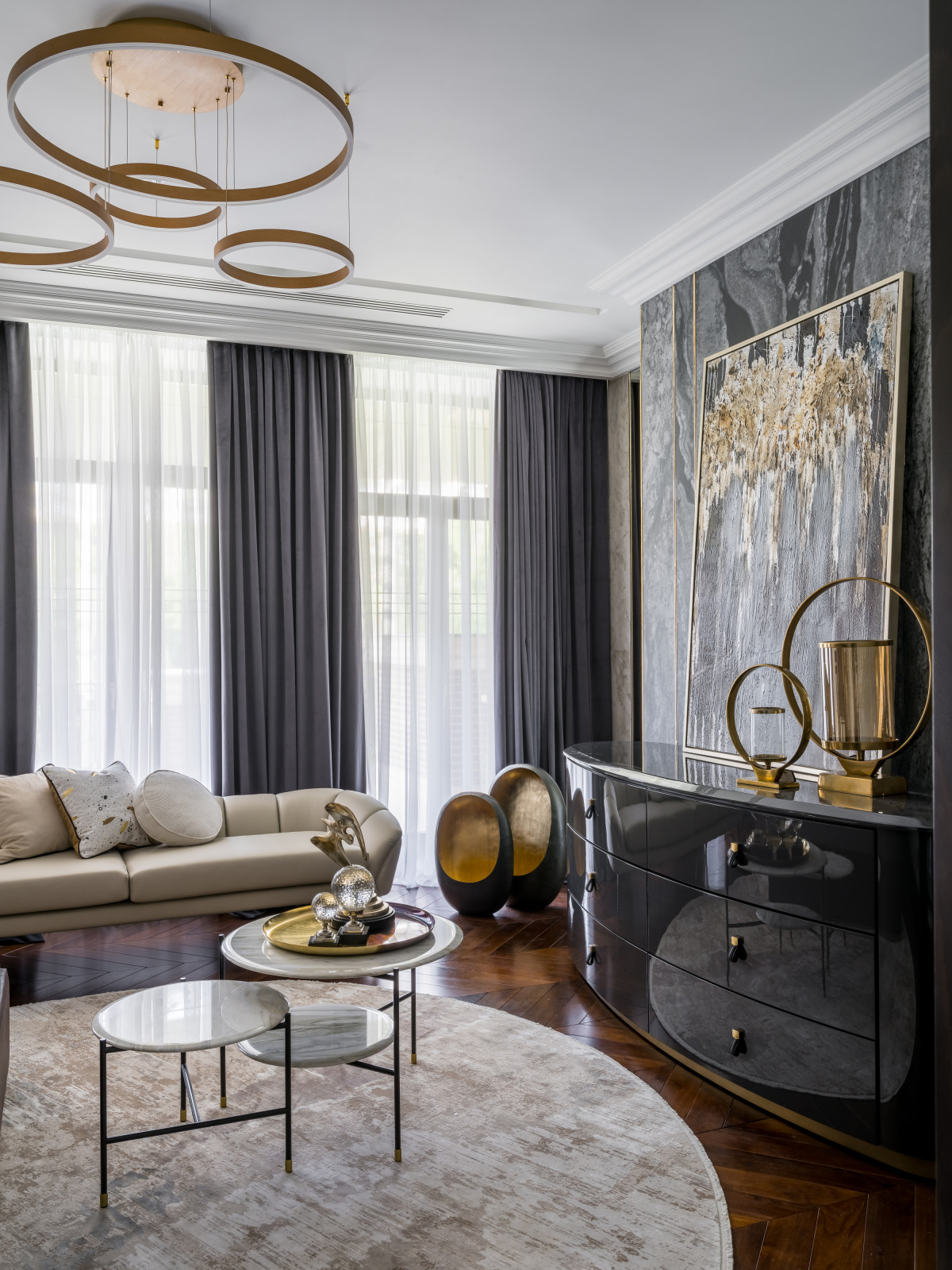 Стилизация загородного дома в КП Николино