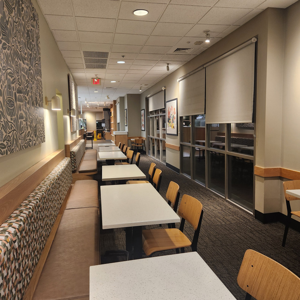 Retail tenant finish