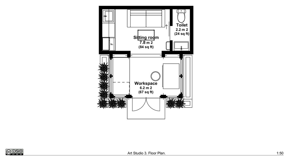 Backyard Art Studio June