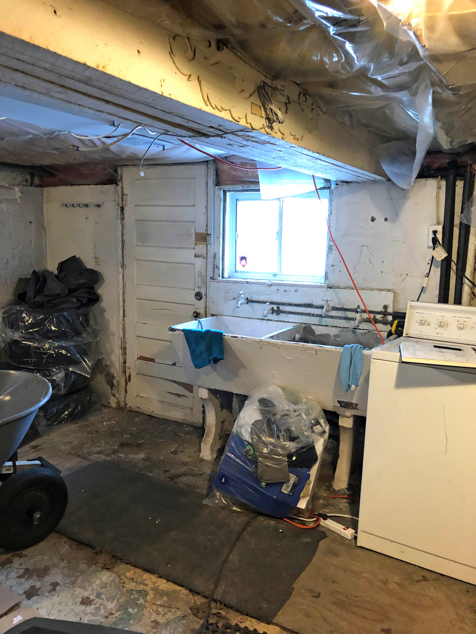 Original yucky basement