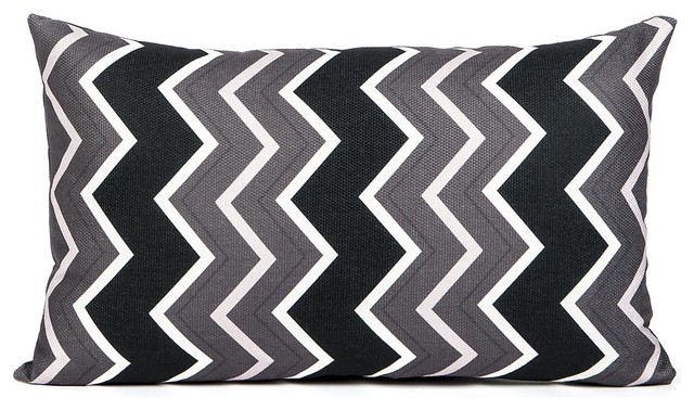 black and white pillows