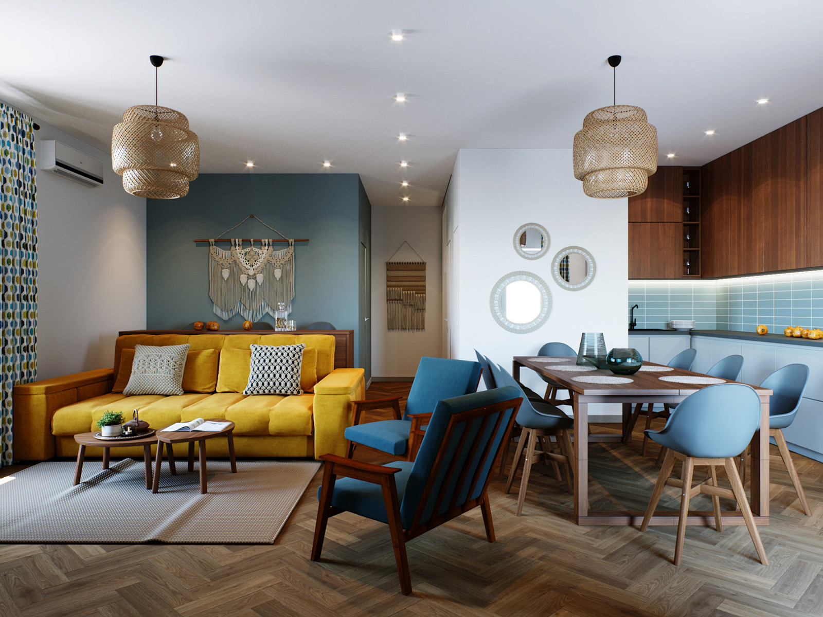 Таунхаус в скандинавском стиле