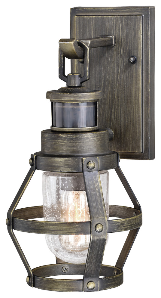 Bruges Dualux 6" Outdoor Wall Light Parisian Bronze Beach Style