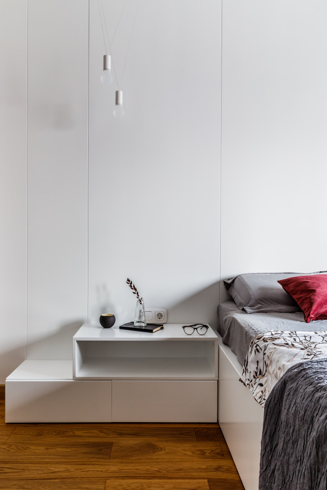 Квартира с фито-стеной и яркими акцентами в Москве