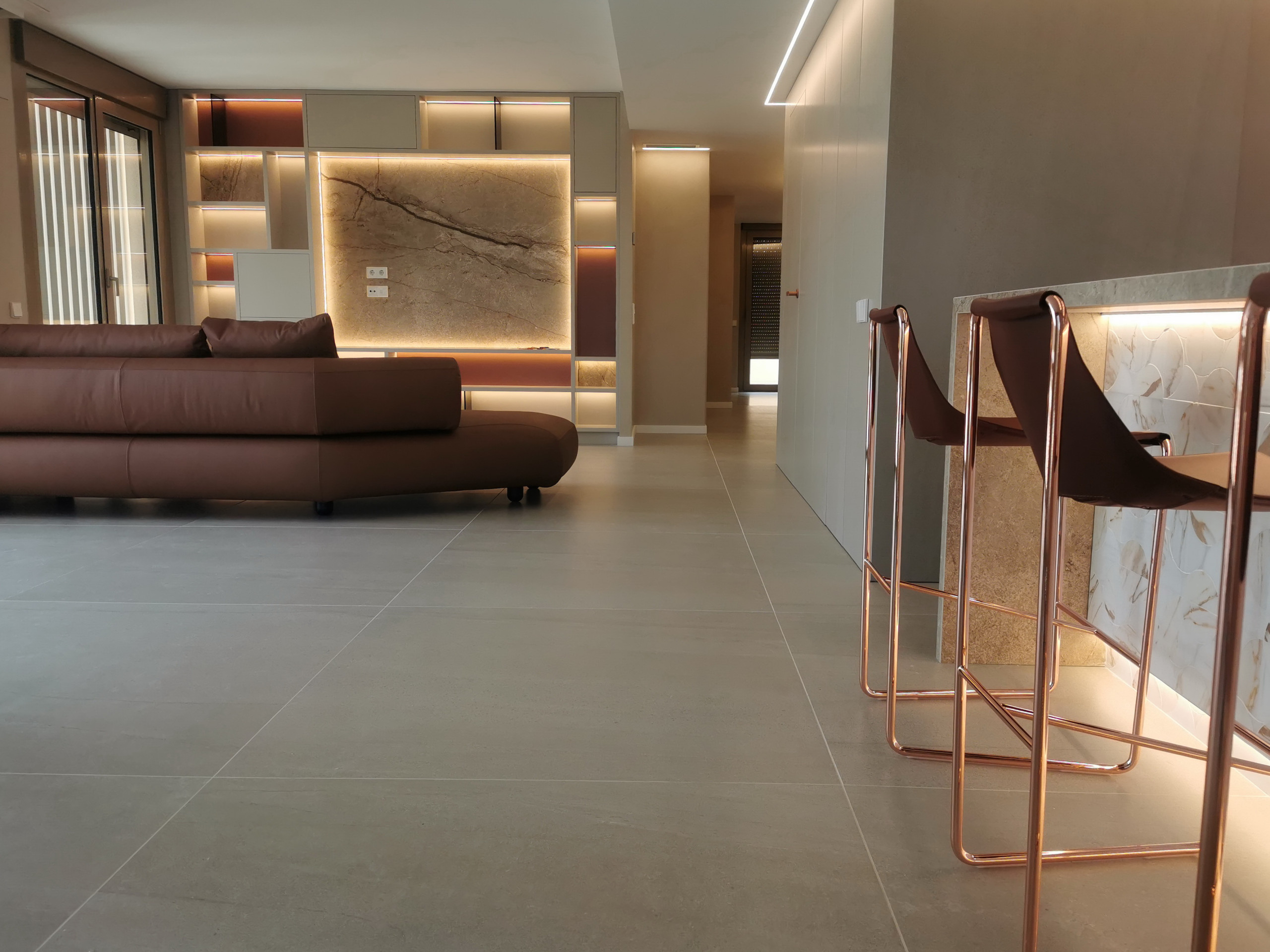 Proyecto de interiorismo y reforma integral ático -Valencia