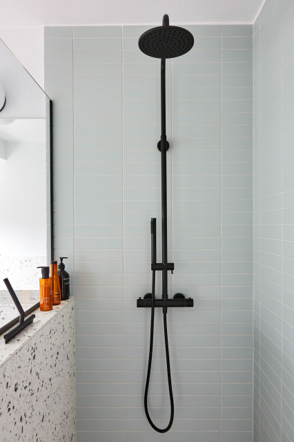 Bathroom renovation moderne-badevaerelse