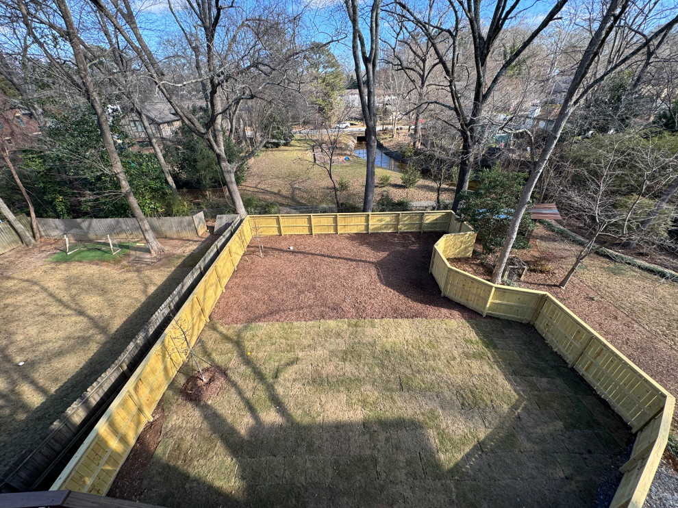 Madison New Construction Backyard