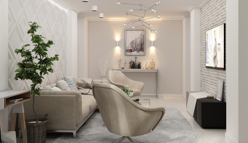 Современная квартира для девушки