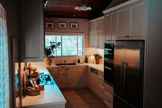 Nostalgic kitchen with all the mod-cons middelhavsstil-koekken