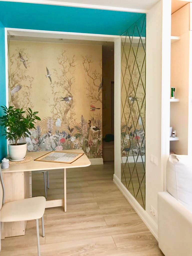 Кабинет в четырехуровневой квартире