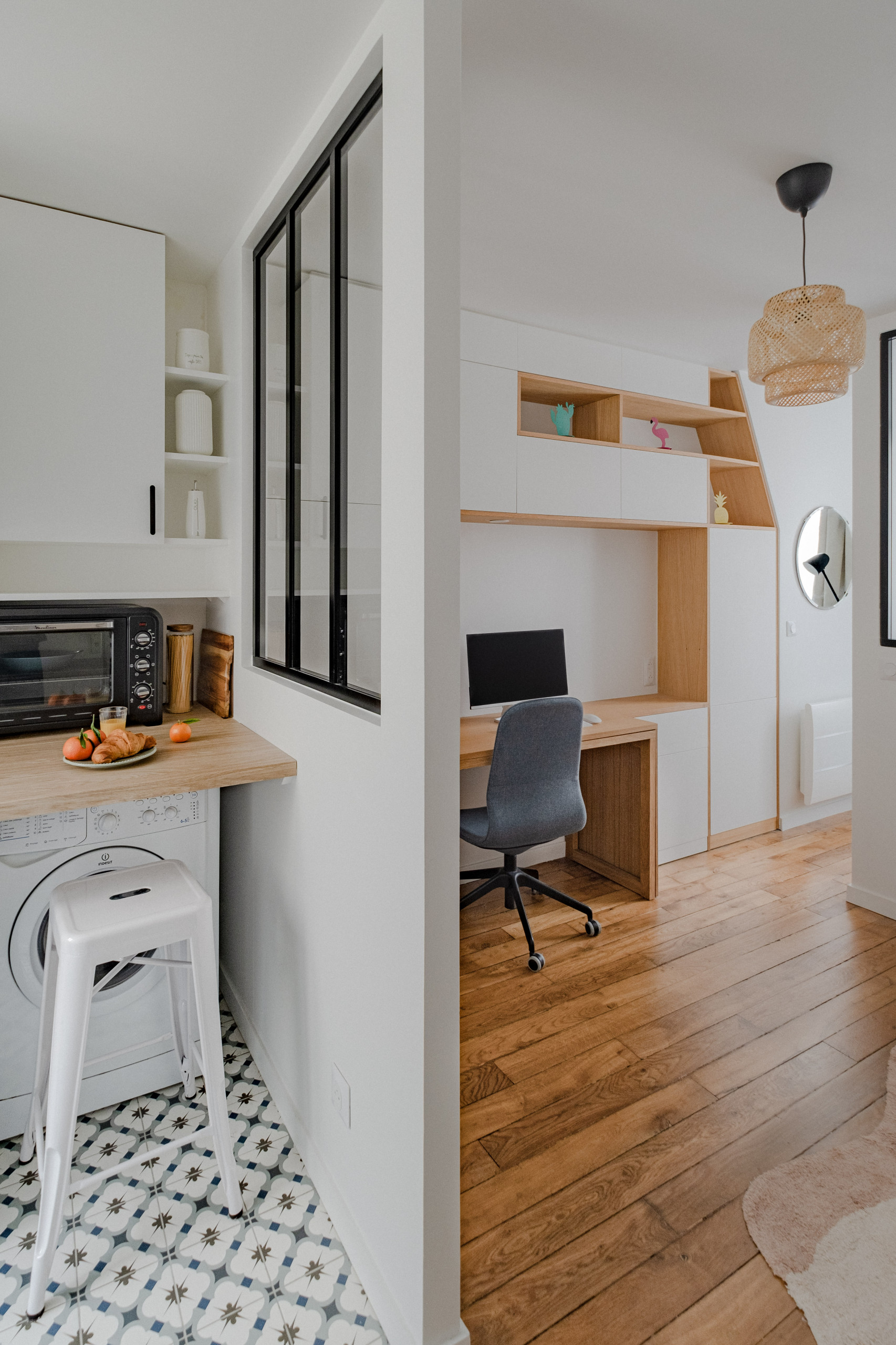 Rénovation studio Paris 15