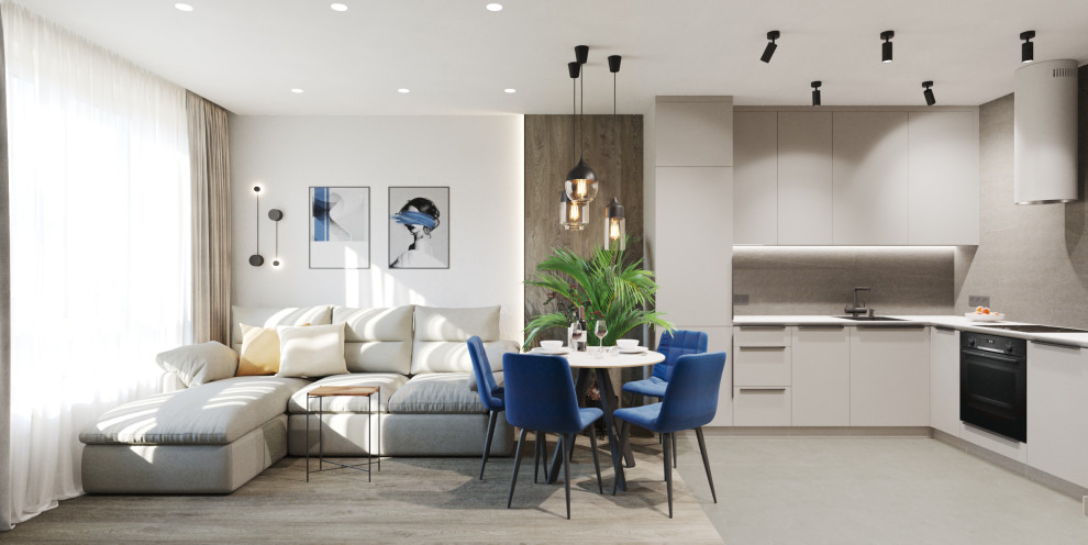 Визуализация интерьера. Квартира в жилом комплексе "Легенда Героев”