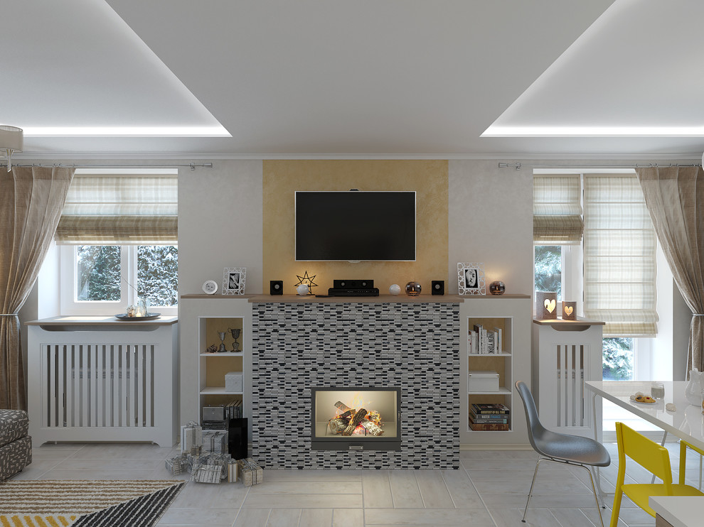 Дом, где живут и кот, и собака)