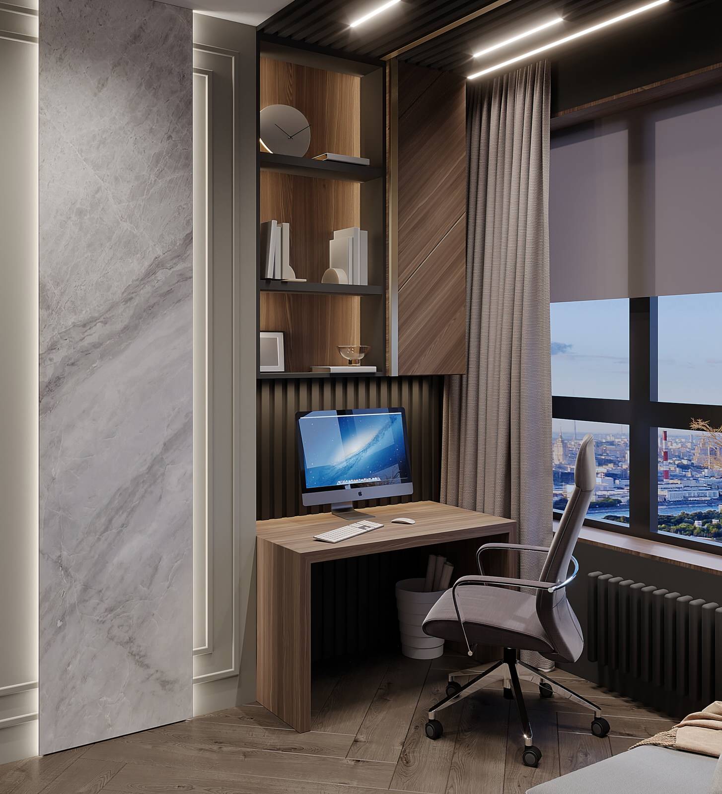 Дизайн проект ЖК RiverSky в г.Москва