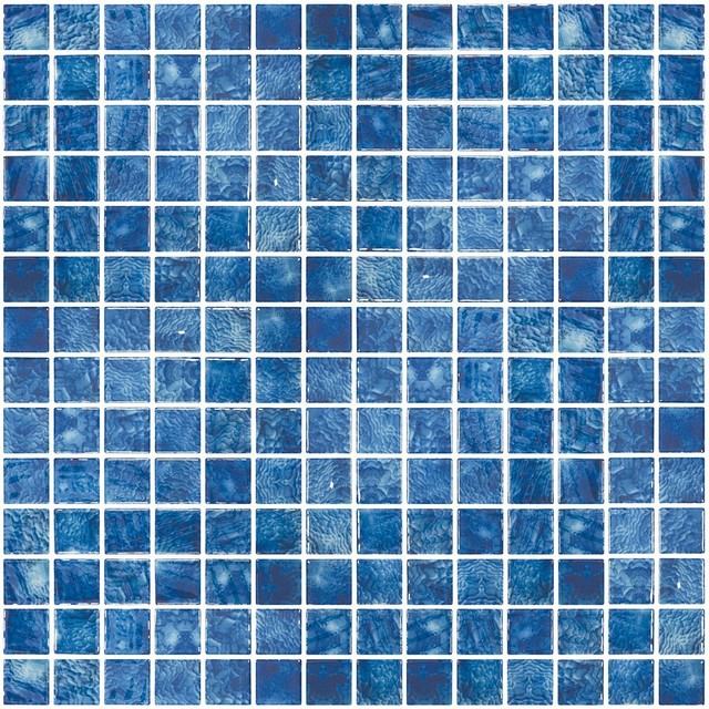 Arrecife Blue 1 X1 Glass Tile Contemporary Mosaic By Arrecife Blue 1 X1 Glass Tile Contemporary Mosaic By Aquablu Mosaics