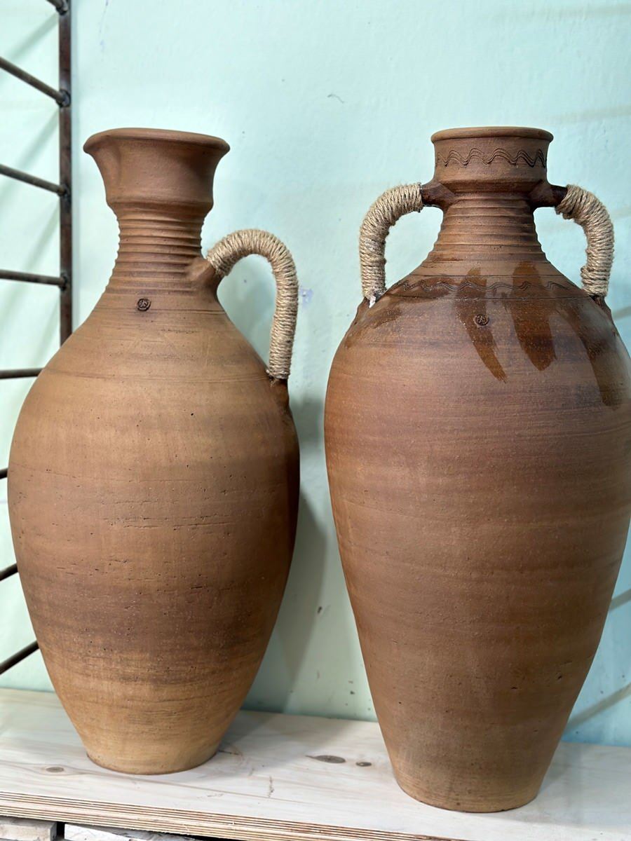 Большие квеври, горшки и кувшины для ресторана «Джани»