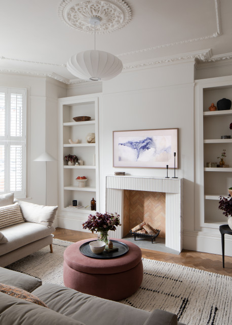 Clapham Townhouse victorian-living-room