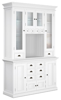 Halifax Kitchen Hutch Unit Traditional China Cabinets And Halifax Kitchen Hutch Unit