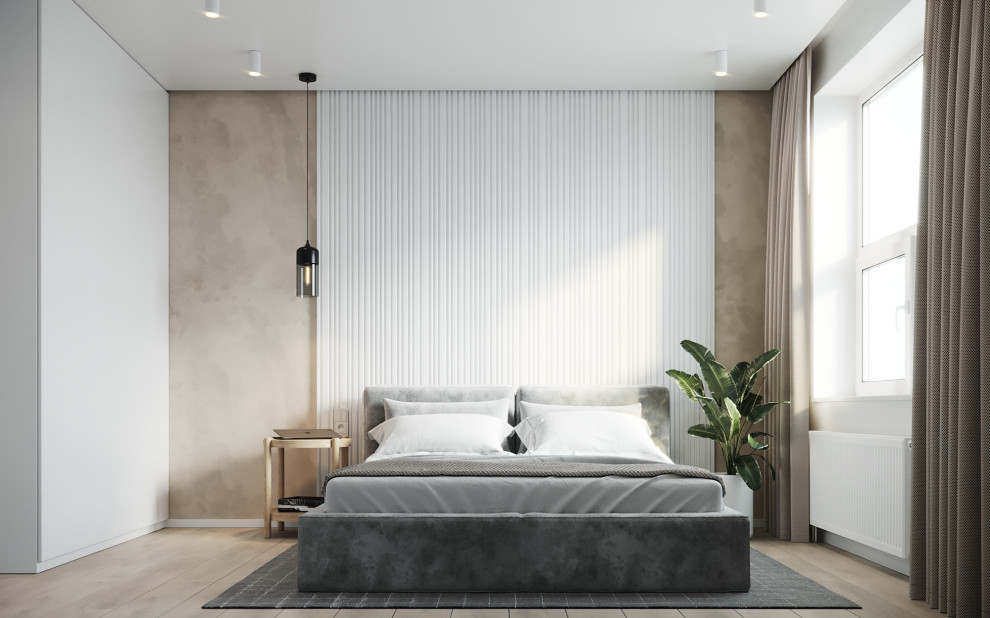 Минимализм для холостяка в ЖК Венский Лес