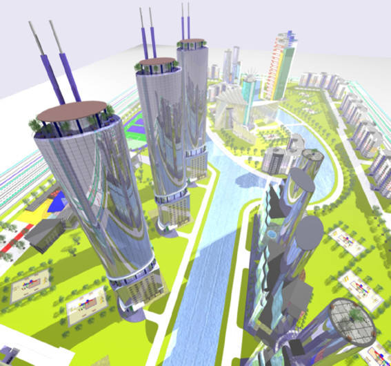 Конкурсный проект жилого квартала в районе Академический в г. Екатеринбург