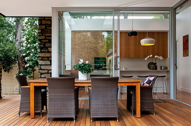 Hyde Park contemporary-uteplats
