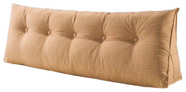 Bed Wedge Pillow Sofa Back Support Lumbar Pillow Reading Wedge