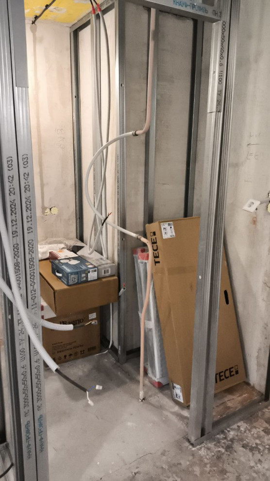 Капитальный ремонт двухкомнатной квартиры 56 м2 на Кораблестроителей 19. (2025г)