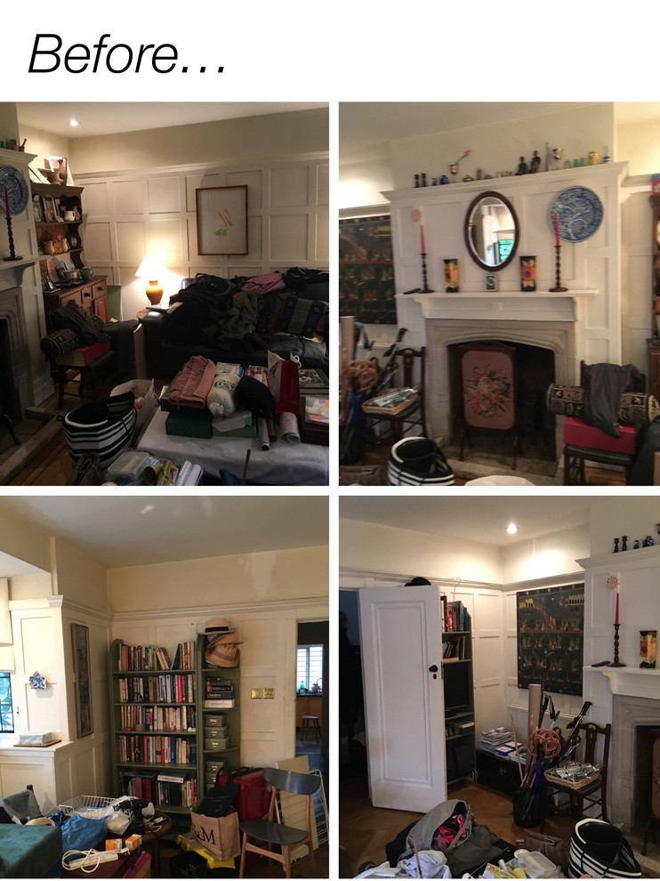 Reception room kitchen diner Houzz UK