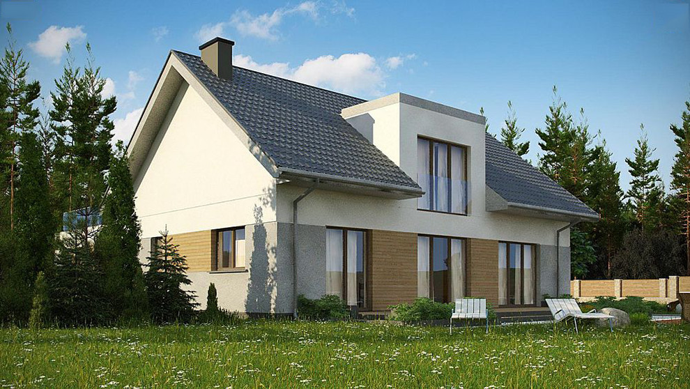 Дом 239 м2 Современный стиль