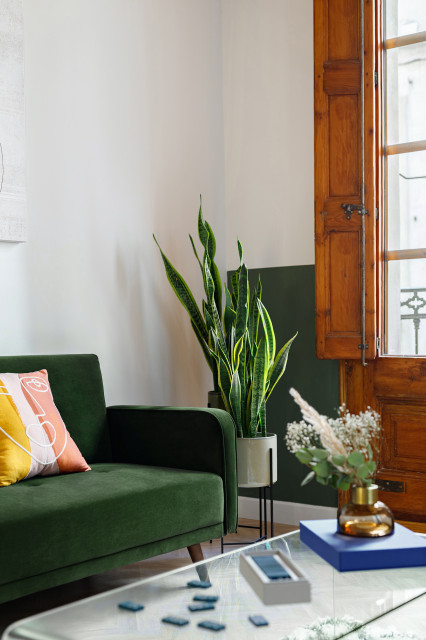 Rellotge retro-living-room