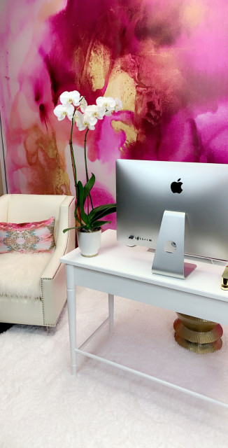 Home Office Background Large Wall Art - Home Office - St Louis - by Vivian  Ferne | Houzz IE