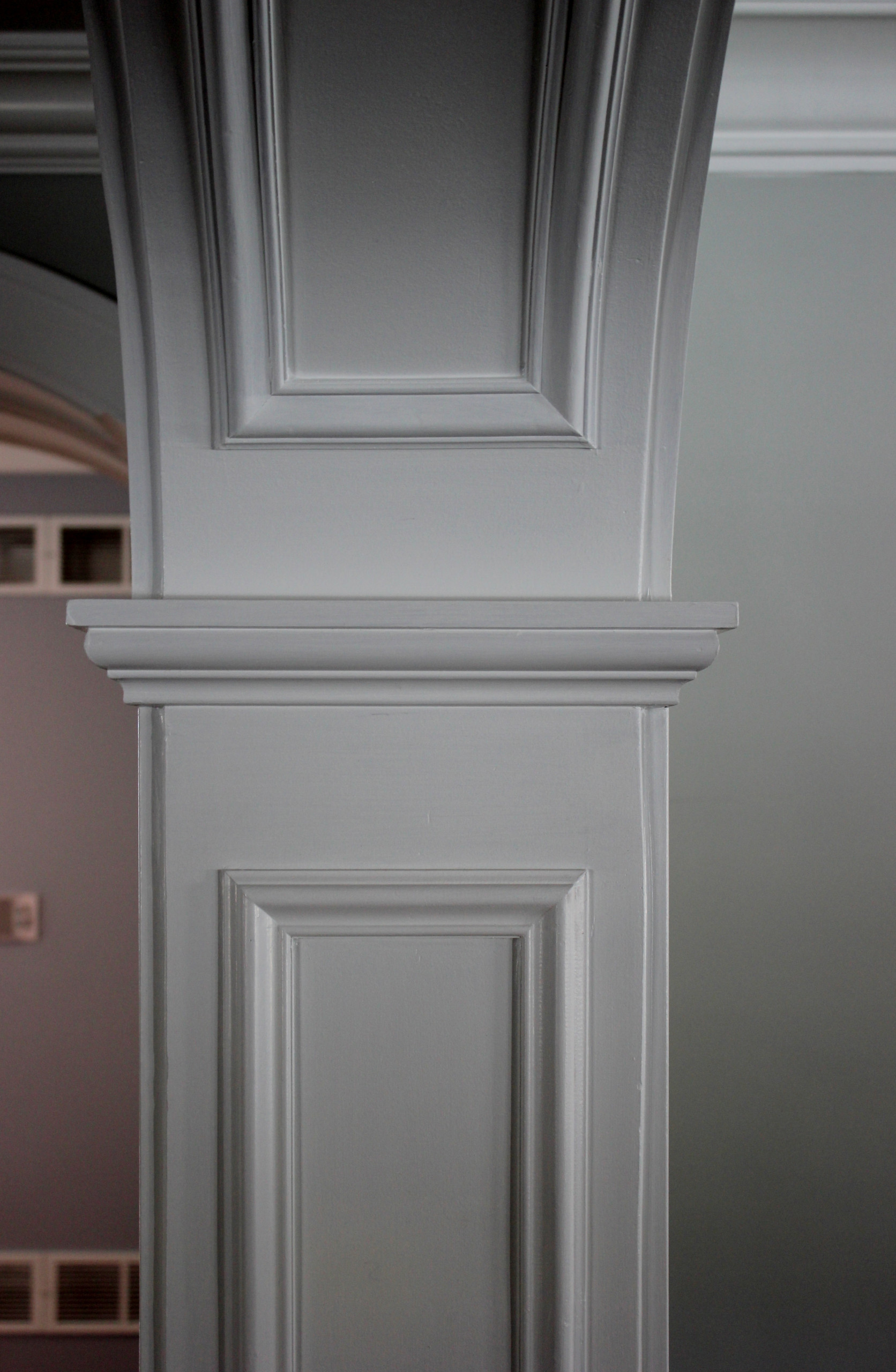 Arched Opening Millwork Detail