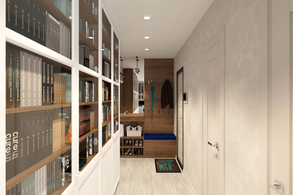 Трехкомнатная квартира 78 м2 в современном стиле, в доме серии П-44