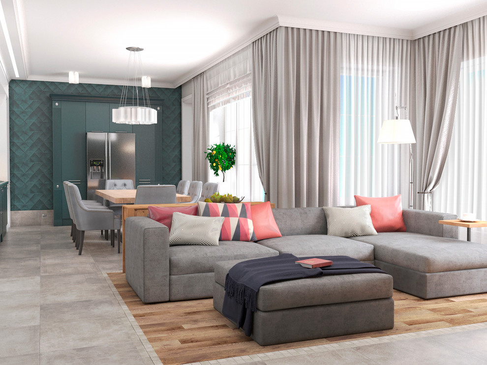 Гостиная-столовая