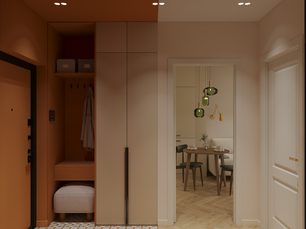 Дизайн 1-комнатной квартиры в ЖК Аквилон Leaves