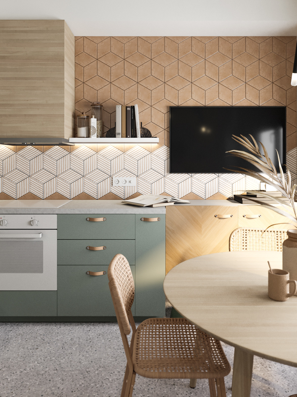 Квартира для молодой семьи в Москве  Площадь: 58 м2.