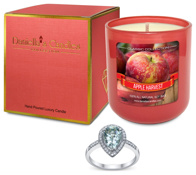 Apple Harvest Jewelry Candle Contemporary Candles by Daniella's Candles Houzz