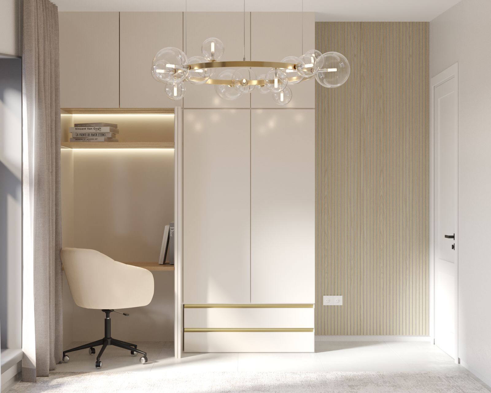 Дизайн проект для семьи из четырех человек