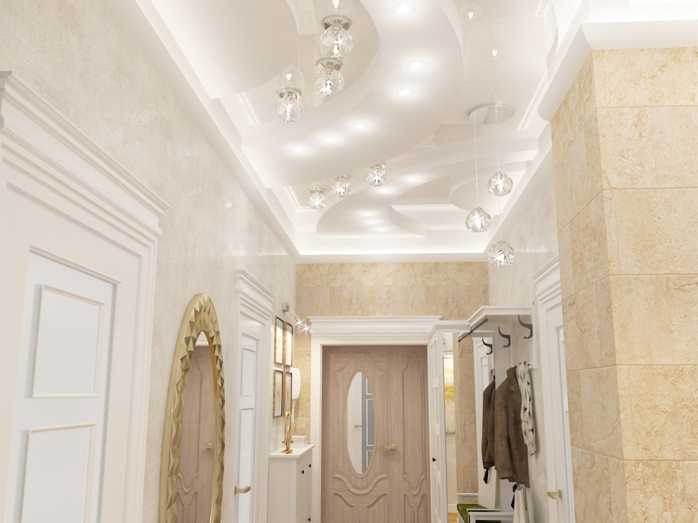 Прихожая- коридор "Потолочные премудрости"