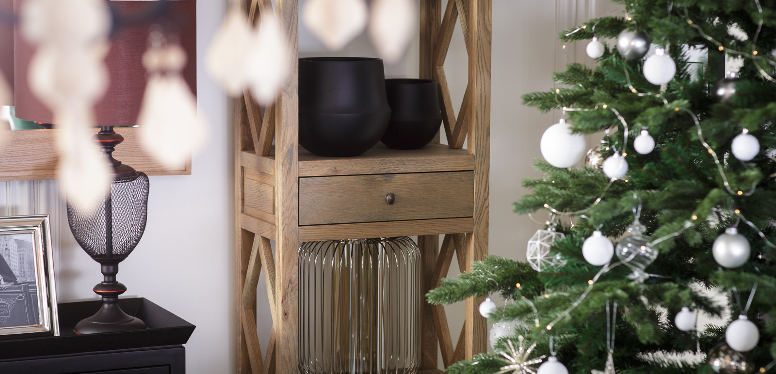 Новогодний интерьер гостиной