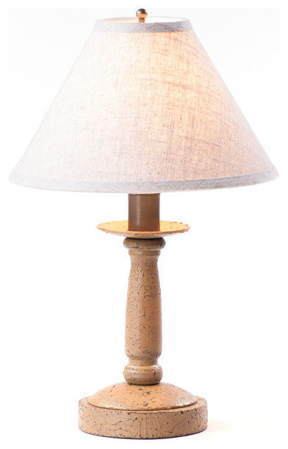 Butcher Lamp in Americana Pearwood with Shade
