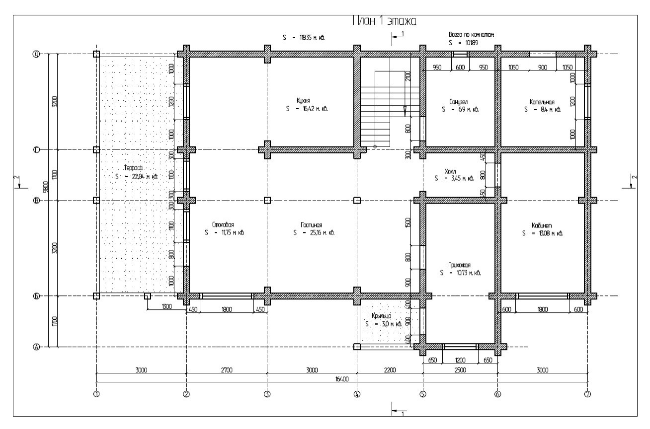 Проект 120 индивидуальный жилой дом