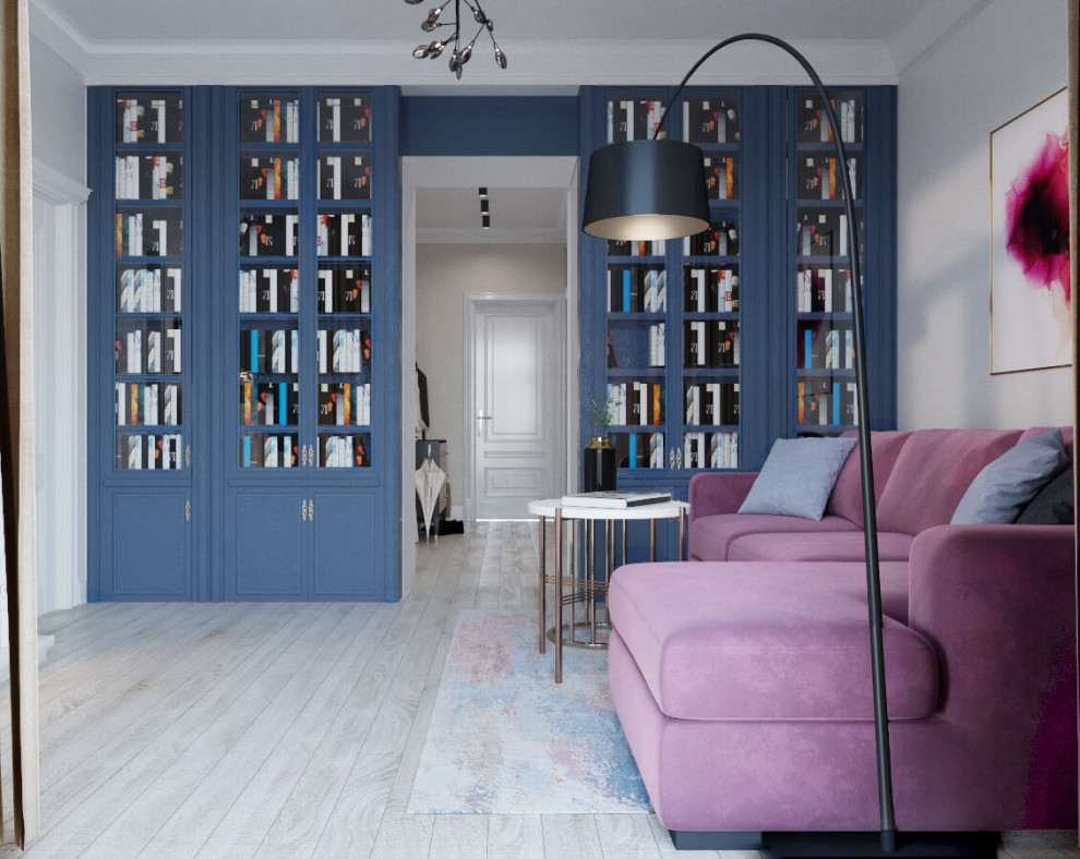 Дизайн квартиры 64 м2 ЖК Мичуринский