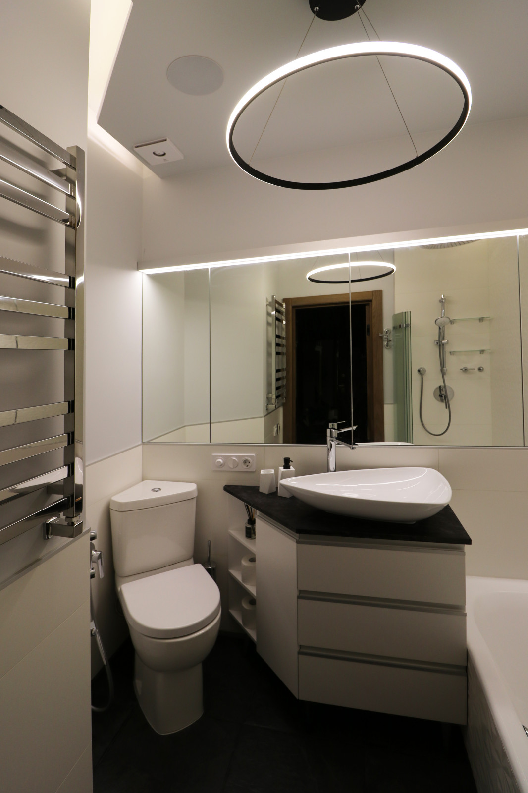 Квартира в Москве. Ванная комната 3,6 кв.м