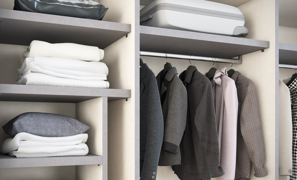 Inspiration for a contemporary built-in wardrobe in Other.