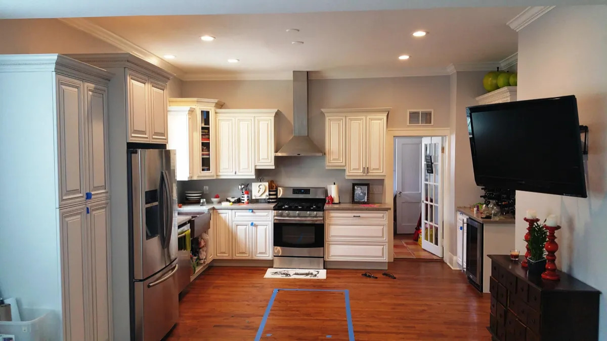 kitchen after