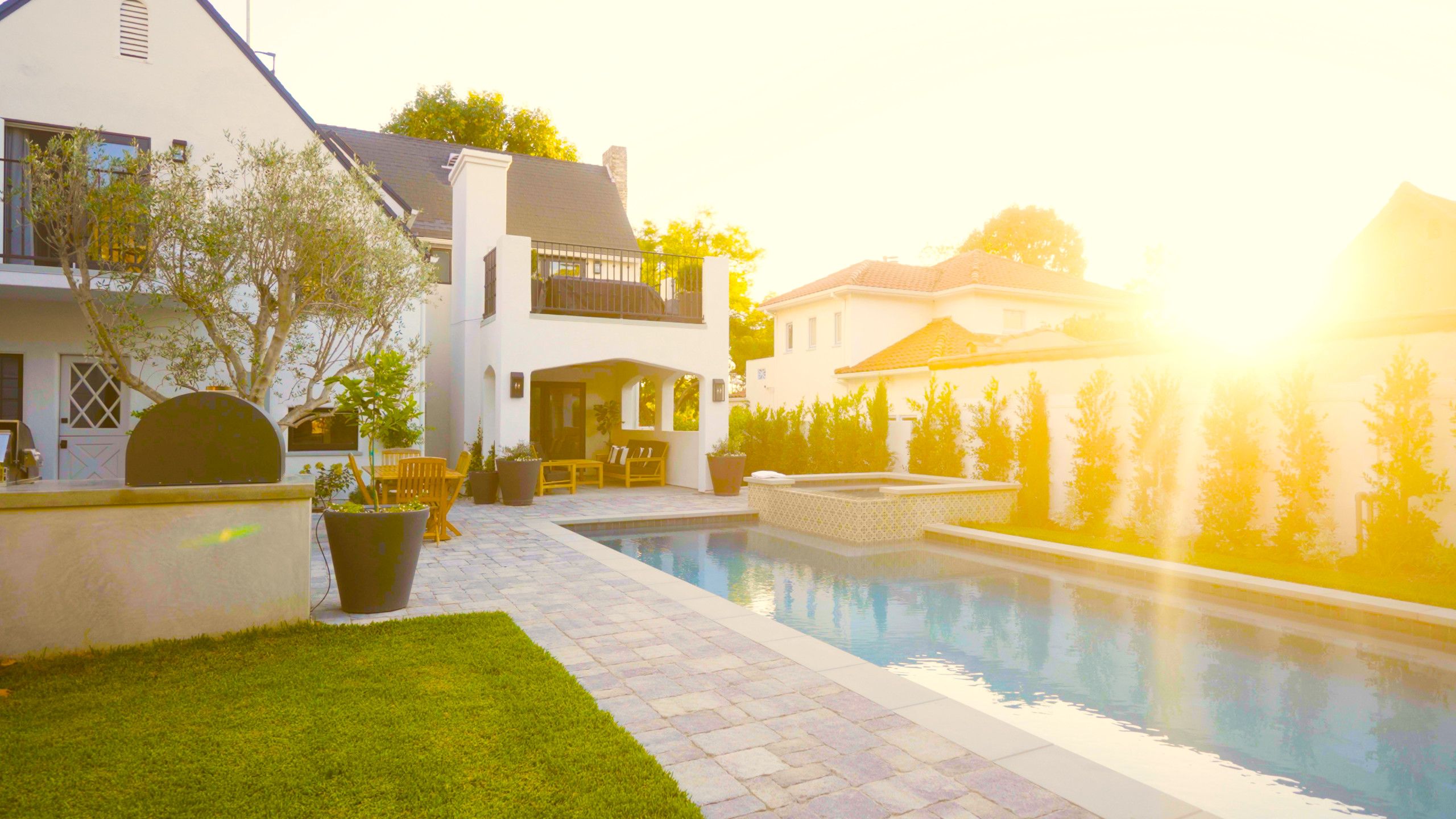 Mediterranean Style Landscape