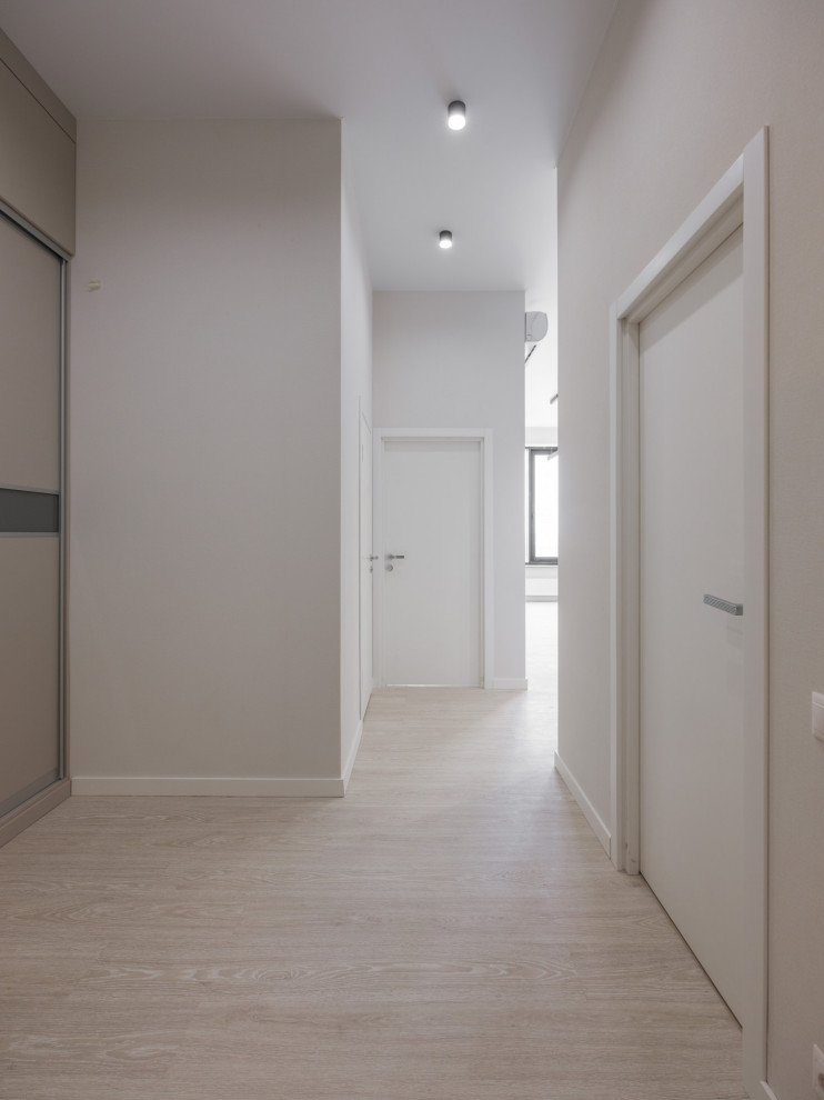 однушка в светлых тонах