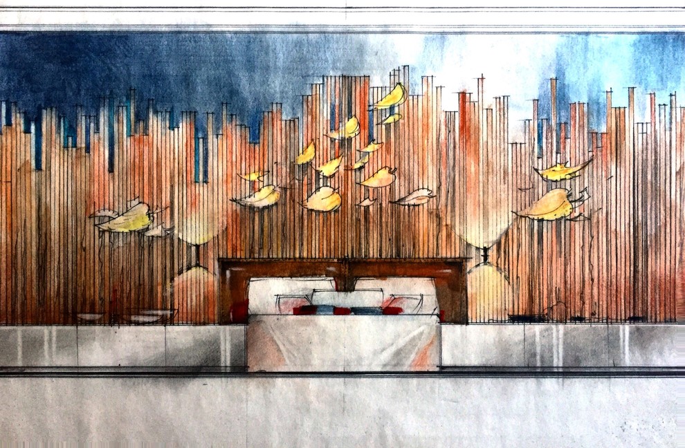 ручные эскизы в моих проектах